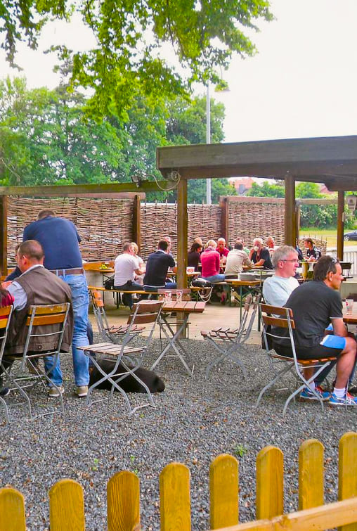 Unser Biergarten